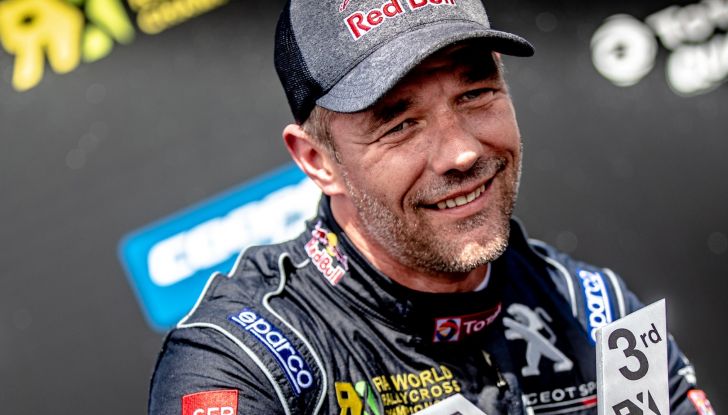 Sebastien LOEB (Peugeot Total) soddisfatto dell’esordio nel WRX 2018 - Foto  di 