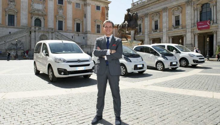 Quattro Citroen C-Zero e Berlingo elettriche per il Comune di Roma - Foto 2 di 9
