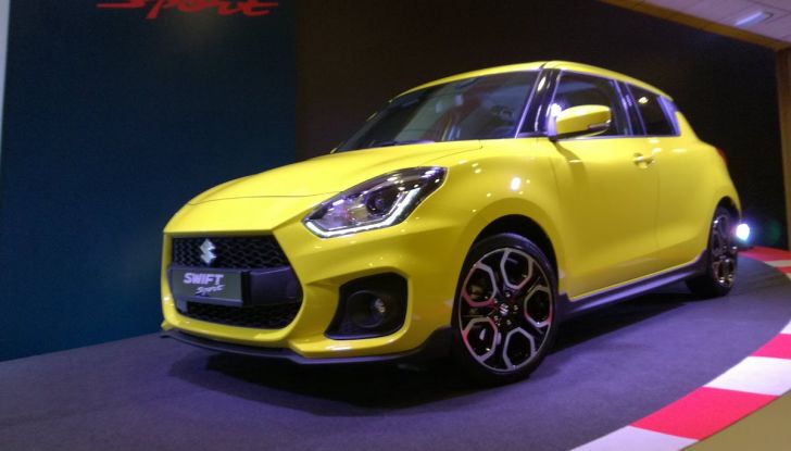 Nuova Suzuki Swift Sport 2018, peso piuma da 140CV - Foto 2 di 34