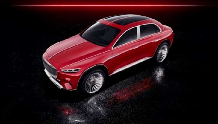 Vision Mercedes-Maybach Ultimate Luxury, il SUV di lusso dai materiali pregiati - Foto 9 di 14