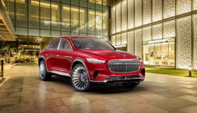 Vision Mercedes-Maybach Ultimate Luxury, il SUV di lusso dai materiali pregiati
