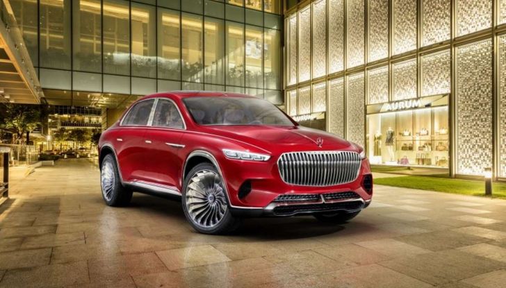 Vision Mercedes-Maybach Ultimate Luxury, il SUV di lusso dai materiali pregiati - Foto 1 di 14