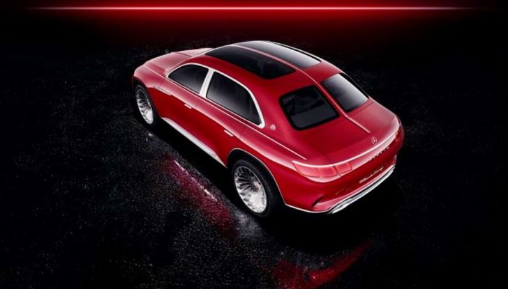 Vision Mercedes-Maybach Ultimate Luxury, il SUV di lusso dai materiali pregiati - Foto 11 di 14