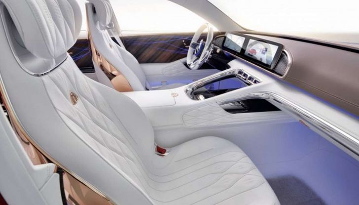 Vision Mercedes-Maybach Ultimate Luxury, il SUV di lusso dai materiali pregiati - Foto 6 di 14