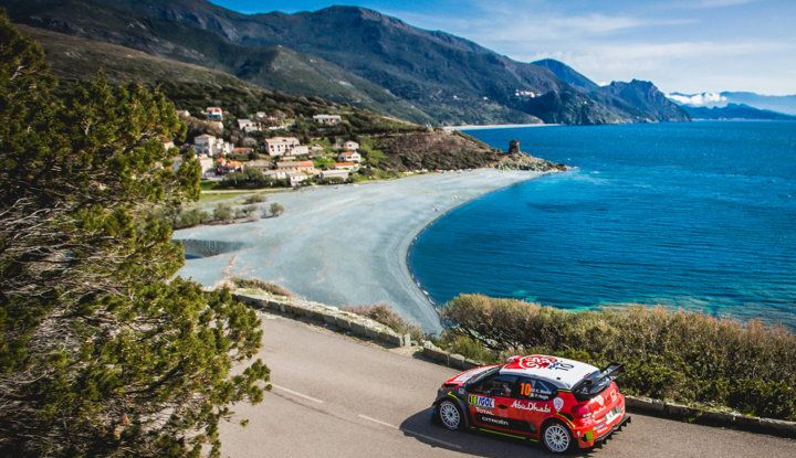 WRC Corsica 2018 – Giorno 3: gran finale per le Citroën C3 WRC nella Power Stage - Foto 1 di 9