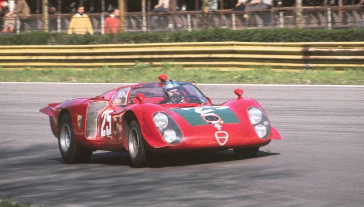 Alfa Romeo Tipo 33/2 Daytona a Imola per il Motor Legend Festival 2018 - Foto 10 di 10