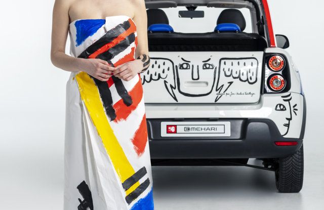 Art Car E-MEHARI: un’opera esclusiva per i 50 anni di Citroën Mehari - Foto 8 di 14