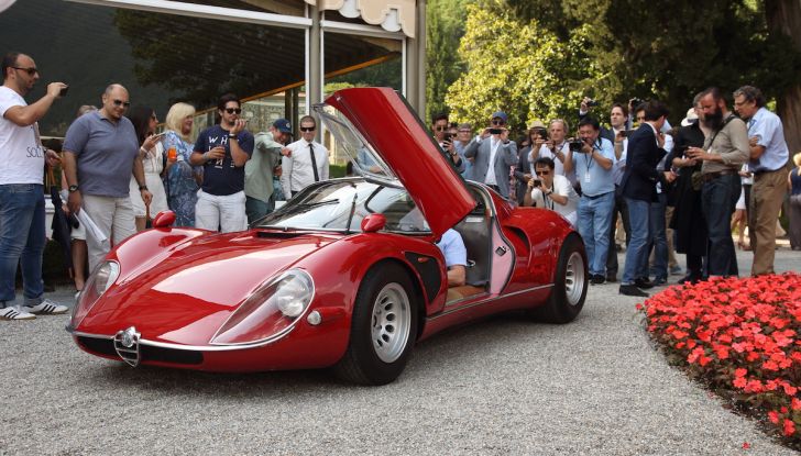 Alfa Romeo 33 Stradale premiata a Villa d’Este 2018 con la Coppa d’Oro - Foto 1 di 4