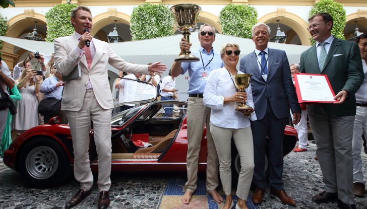Alfa Romeo 33 Stradale premiata a Villa d’Este 2018 con la Coppa d’Oro - Foto 4 di 4