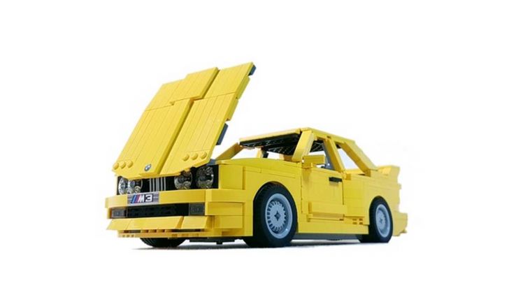 BMW M3 E30 in Lego, la sportiva fatta di mattoncini - Foto 2 di 18