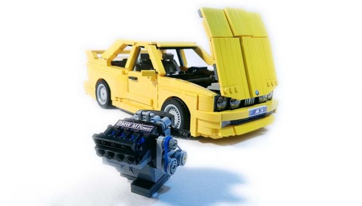 BMW M3 E30 in Lego, la sportiva fatta di mattoncini - Foto 7 di 18