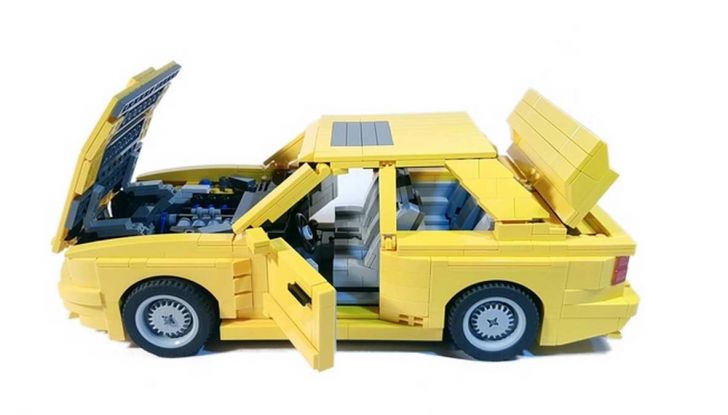 BMW M3 E30 in Lego, la sportiva fatta di mattoncini - Foto 14 di 18