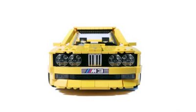 BMW M3 E30 in Lego, la sportiva fatta di mattoncini