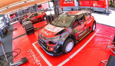 WRC 2018 Portogallo: le tre Citroën C3 pronte allo Shakedown