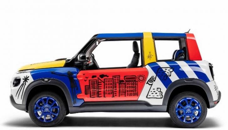 Citroen E-Mehari celebra i 50 anni della Mehari con una versione artistica - Foto 3 di 7