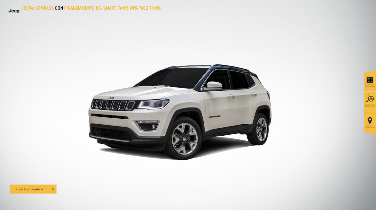 Jeep Compass Finanziamento Be-Smart