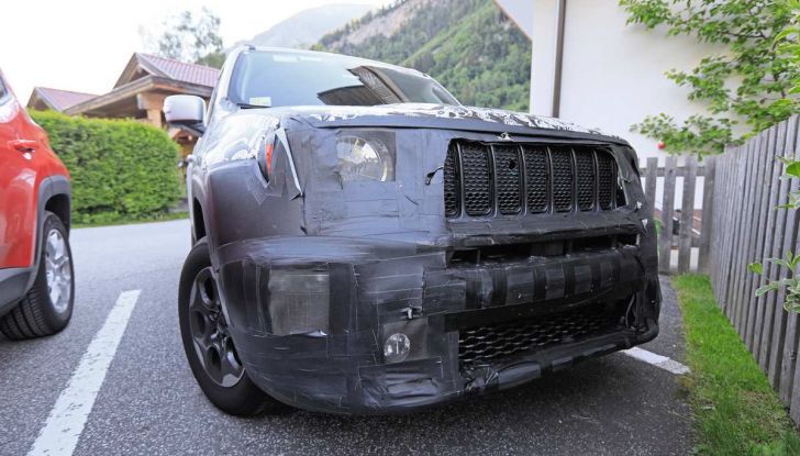 Jeep Renegade restyling 2019, nuove immagini dei test - Foto 9 di 12