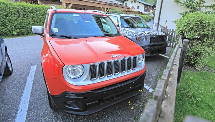 Jeep Renegade restyling 2019, nuove immagini dei test - Foto 6 di 12