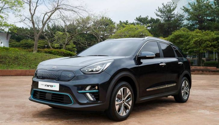 Kia Niro EV, immagini e dati del nuovo crossover elettrico - Foto 3 di 3