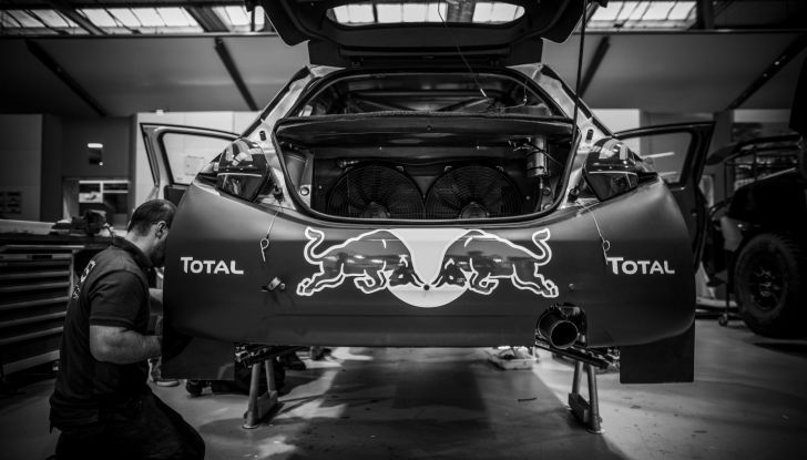 Le Peugeot 208 WRX pronte per il Portogallo - Foto 2 di 3