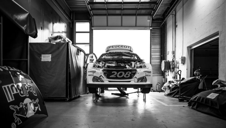 Le Peugeot 208 WRX pronte per il Portogallo - Foto 3 di 3