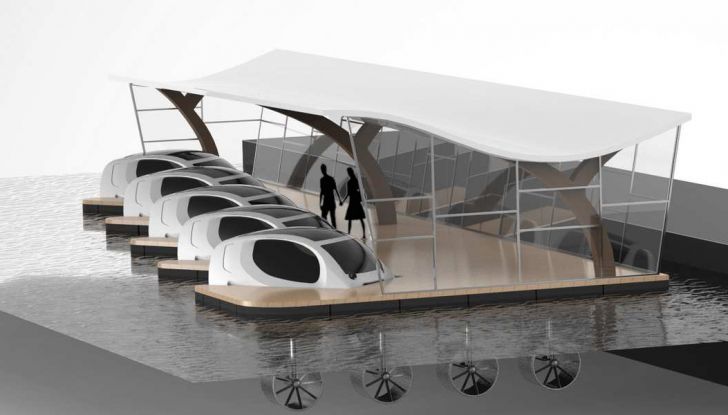 Sea Bubble, l’auto elettrica che corre sull’acqua di fiumi e laghi - Foto 8 di 9