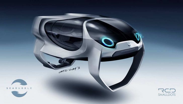 Sea Bubble, l’auto elettrica che corre sull’acqua di fiumi e laghi - Foto 9 di 9