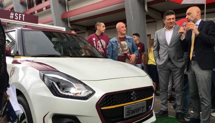 Suzuki SWIFT Toro Edition per Walter Mazzarri, allenatore del Torino - Foto 5 di 6