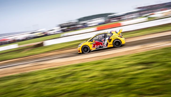 Il giovane Kevin Hansen (Peugeot 208 WRX) dimostra che può lottare per il podio - Foto 2 di 2