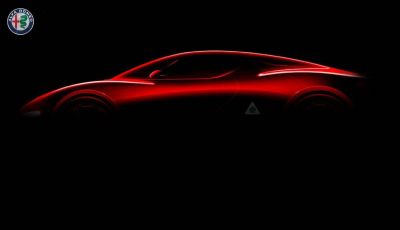 Alfa Romeo 8C, la supercar da 700 CV con motore elettrico