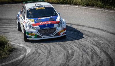 Rally San Marino – pregara del Team Peugeot Sport Italia