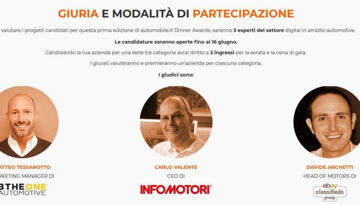Automobile.it Dinner Awards premia i migliori Concessionari Auto - Foto 5 di 8