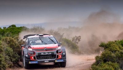 WRC Sardegna 2018 – shakedown: Citroën ottimizza il set-up delle C3 WRC