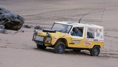 La Méhari auto medica alla Parigi-Dakar