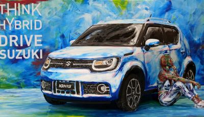 Suzuki Ignis Hybrid Art al Parco Valentino 2018