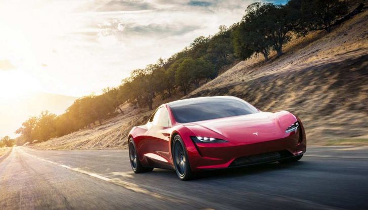 Tesla Roadster 2020 con speciale allestimento SpaceX Package - Foto 5 di 13