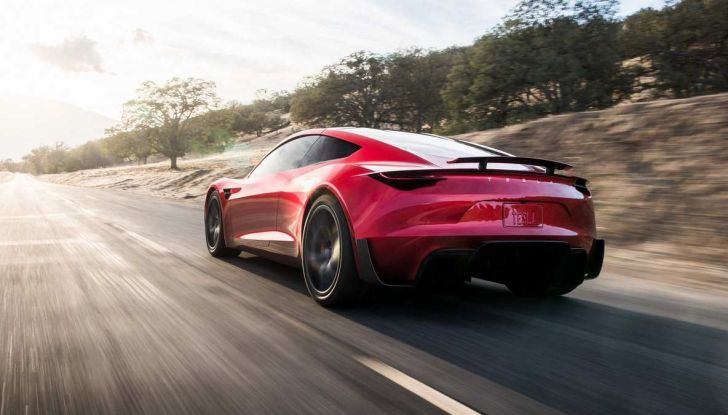 Tesla Roadster 2020 con speciale allestimento SpaceX Package - Foto 2 di 13