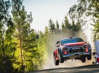 WRC Finlandia 2018: il meritato podio della Citroën C3 WRC di Ostberg.