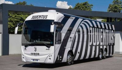 Garage Italia Customs firma il pullman zebrato della Juventus