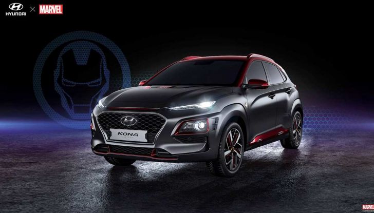 Hyundai Kona Iron Man Edition al San Diego Comic-Con - Foto 1 di 6