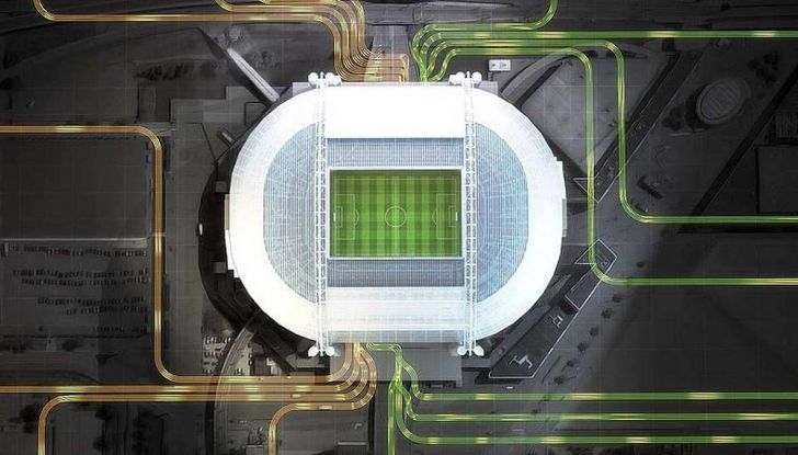 L’energia di Nissan LEAF alimenta lo stadio di Amsterdam - Foto 2 di 7