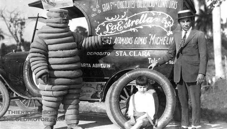 Omino Michelin, compie 120 anni l’icona degli pneumatici - Foto 4 di 9