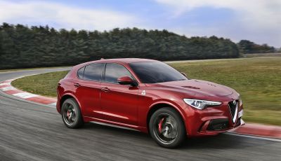 Record di Alfa Romeo Stelvio Quadrifoglio in quattro circuiti inglesi