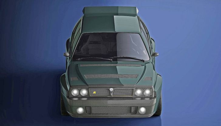 Lancia Delta Integrale Speciale 2018, rinasce un mito con Amos Automobili - Foto 10 di 17