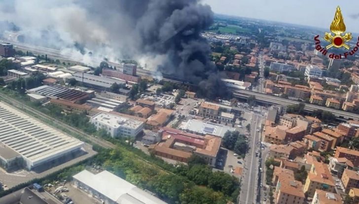 Incidenti, Esplosione Bologna Borgo Panigale: Il traffico e i percorsi alternativi della A14 - Foto 7 di 7