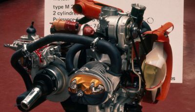 Il motore della 2CV fatto da un italiano