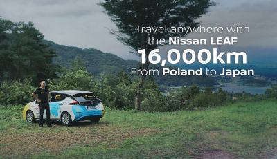 Nissan Leaf: 16.000Km in un viaggio dalla Polonia al Giappone con Marek Kaminski