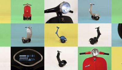 Da Barcellona un “segway” a forma di Vespa