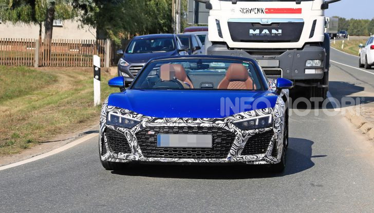 Audi R8 Spyder restyling 2019, dati tecnici e informazioni - Foto 4 di 10