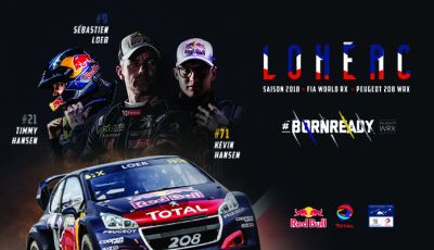 Le Peugeot 208 WRX pronte a ruggire nella gara di casa